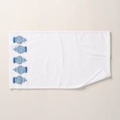 Blue White Ginger Jar Bath Towel Set Bad Handdoek (Handdoek)