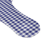 Blue-White Gingham-CUTTING BOARD PADDLE Snijplank (Hoek)