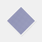 Blue-White Gingham-PAPER PARTY NAPKINS Servet (Hoek)