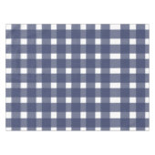 Blue White Gingham Pattern Tafelkleed (Voorkant (Horizontaal))