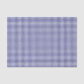 Blue-White Gingham-TISSUE WRAPPING PAPER Tissuepapier (Voorkant)