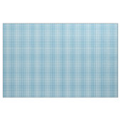 Blue White Houndstooth Pattern Fabric Stof (Yard (91,4 cm))