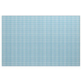 Blue White Houndstooth Pattern Fabric Stof (Fat Quarter)