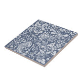 Blue White Mouse Woodland Forest Animal  Tegeltje (Zijkant)