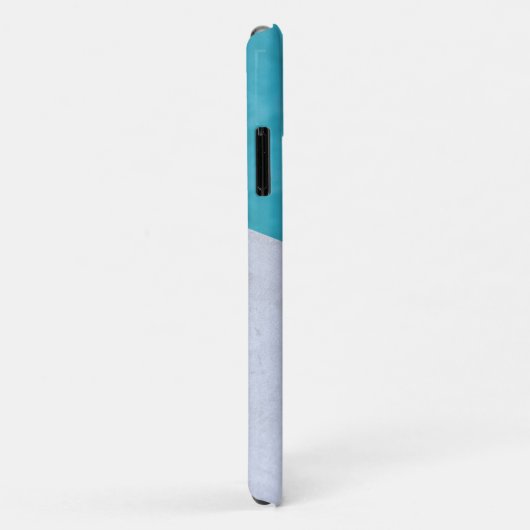 Blue White Nautical Anchor Summer Custom Name Case-Mate iPhone Case (Achterkant/rechts)