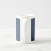 Blue & White Porcelain Vase by Vision Studio Porselein Kop (Achterkant)