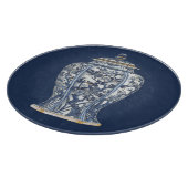 Blue & White Porcelain Vase by Vision Studio Snijplank (Hoek)