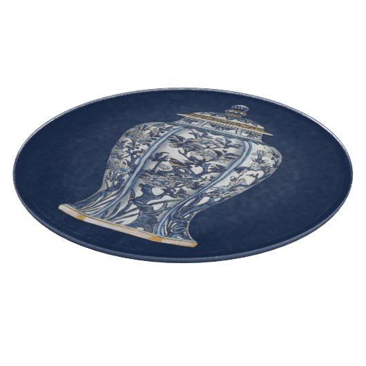 Blue & White Porcelain Vase by Vision Studio Snijplank (Hoek)