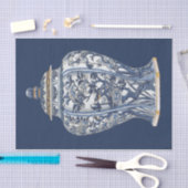 Blue & White Porcelain Vase by Vision Studio Tissuepapier (Craft)