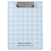 Blue White Retro, 's werelds grootste leraar, naam Klembord (Voorkant)