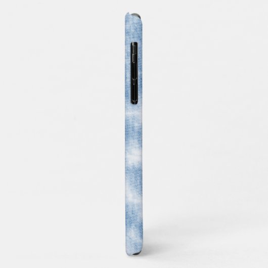 Blue White Shibori Tie Dye Case-Mate iPhone Case (Achterkant/links)