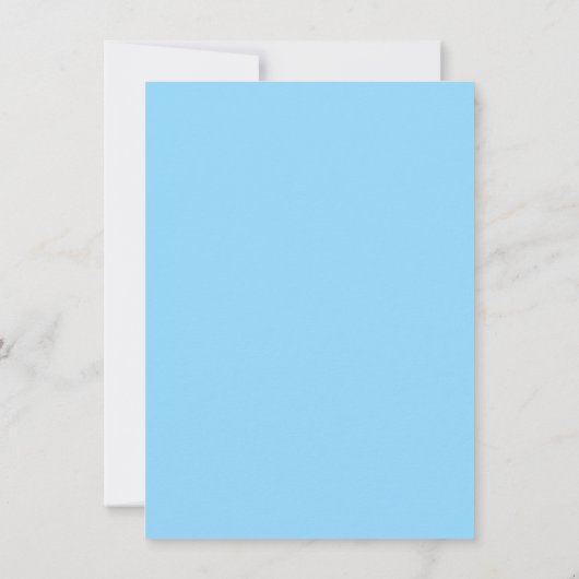 Blue White Snowflake Boy Baby shower Bedankkaart (Achterkant)