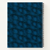 Blue & White Sterrennacht Celestial Dream Journal Notitieboek (Achterkant)