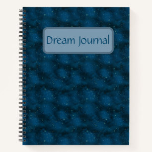 Blue & White Sterrennacht Celestial Dream Journal Notitieboek