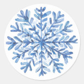 Blue white stickers  (Voorkant)