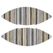 Blue White Stripes American Football (Panelen)