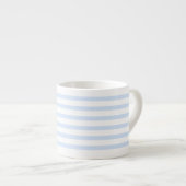 blue & white stripes – blau-weiß gestreift pastel espresso kop (Voorkant rechts)