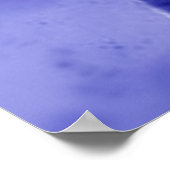 Blue Wild Horses Motivatie Artwork Poster (Hoek)