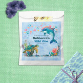 Blue Wild One Undersea vraagt zich af voor tassen Bedankzakje