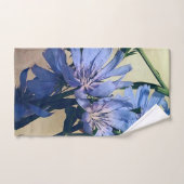 Blue Wildflower Bath-handdoekset Bad Handdoek (Handdoek)