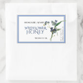 Blue Wildflower Honey Label (datum waarop het is g (Tas)