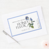 Blue Wildflower Honey Label (datum waarop het is g (Envelop)