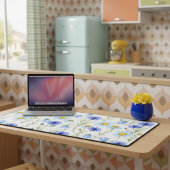 Blue Wildflower Meadow Bureaumat