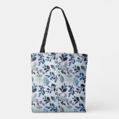 Blue Wildflower Mountain Meadows Tote Bag (Achterkant)