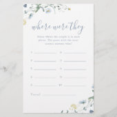 Blue Wildflower waar waren ze vrijgezellenfeest sp (Voorkant)