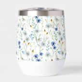 Blue Wildflower Waterverf (Voorkant)