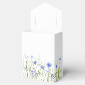 Blue Wildflower Wedding Guest Welkom Bedankdoosjes (Geopend)