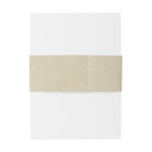 Blue Wildflower Wedding Uitnodigingen Wikkel (Achterkant Voorbeeld)