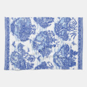 Blue Willow Animal Pagoda oosters Toile Theedoek (Horizontaal)