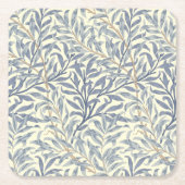 Blue Willow Bough (door William Morris) Kartonnen Onderzetters (Voorkant)