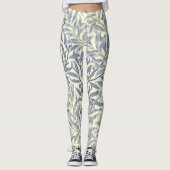 Blue Willow Bough (door William Morris) Leggings (Voorkant)
