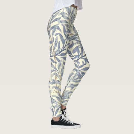 Blue Willow Bough (door William Morris) Leggings (Rechts)
