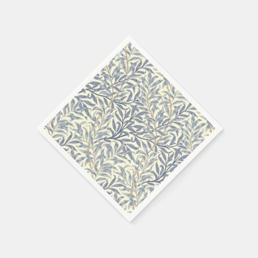 Blue Willow Bough (door William Morris) Servet (Hoek)