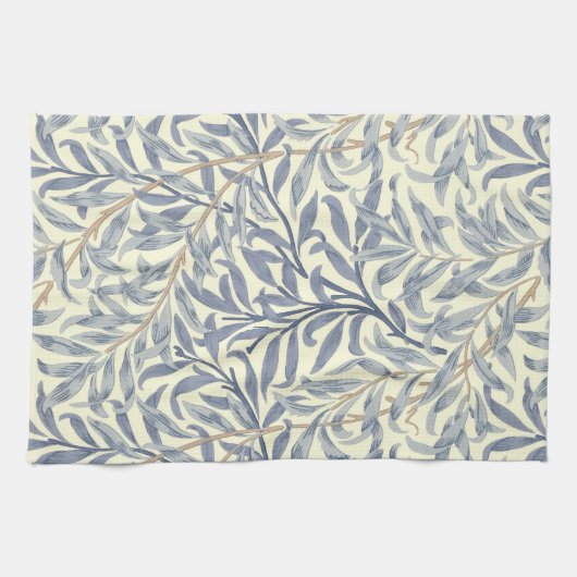 Blue Willow Bough (door William Morris) Theedoek (Horizontaal)