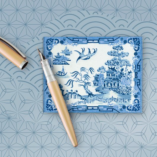 Blue Willow Briefkaart