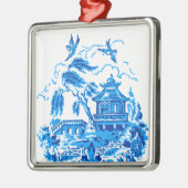 Blue Willow China Blue & White Ornament (Links)