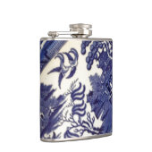 Blue Willow China Bord Pattern Design Oriental Heupfles (Rechts)