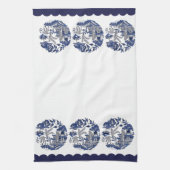 Blue Willow China Design Theedoek (Verticaal)