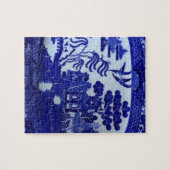 Blue Willow China Puzzle Small Legpuzzel (Horizontaal)