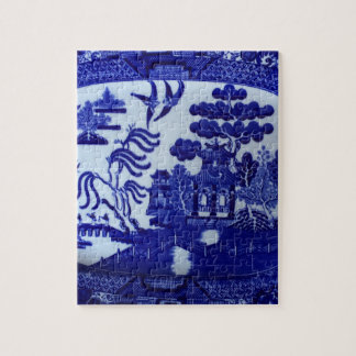 Blue Willow China Puzzle Small Legpuzzel