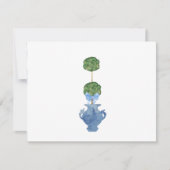 Blue Willow Chinoiserie Ginger Jars Bedankkaart (Voorkant)