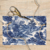 Blue Willow Decoupage  Tissuepapier