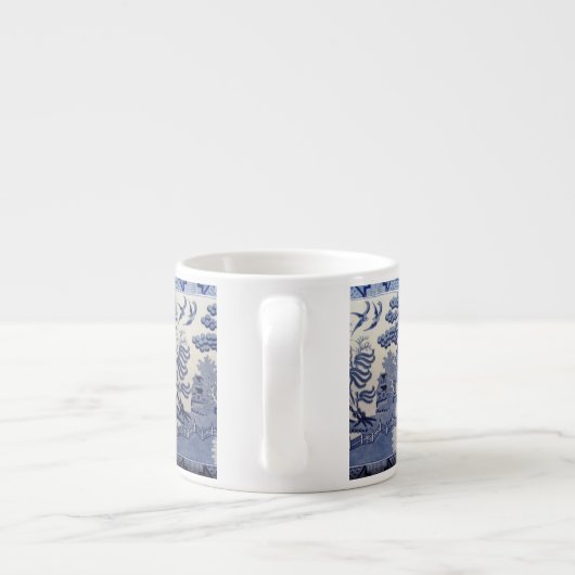 Blue Willow Espresso Kop (Achterkant)