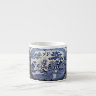 Blue Willow Espresso Kop