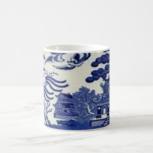 blue willow mug koffiemok (Center)