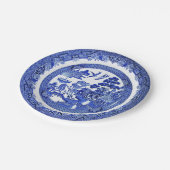 Blue Willow Pattern Paper Bord (Gekanteld)